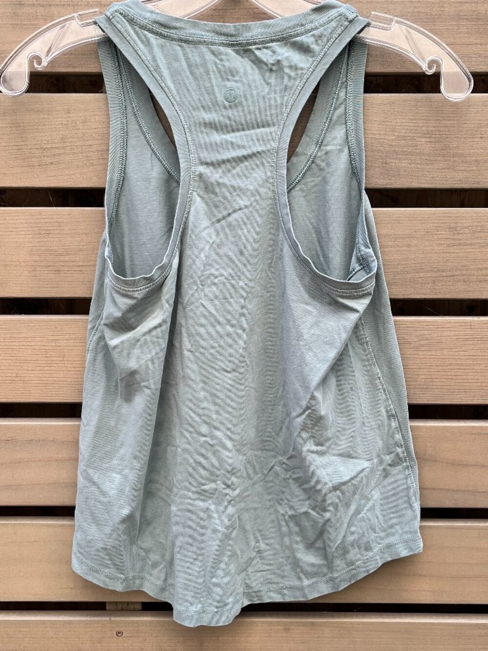 Lululemon Pima Cotton Love Tank Top Pale Green (maybe Palm Court) Sz 4